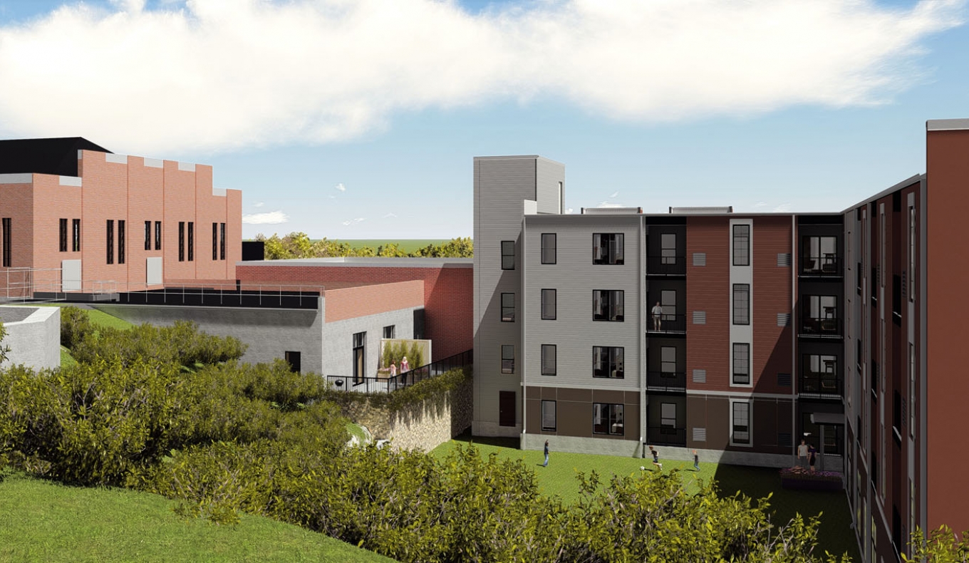 The Bethlehem Armory Apartments USA Architects